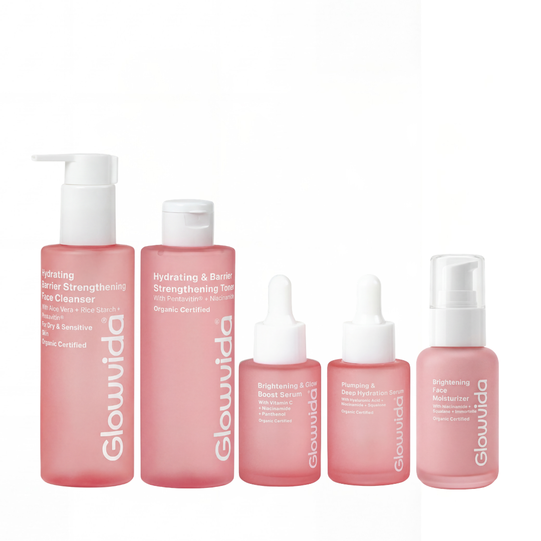 5-Step Glow Routine – For Dry & Sensitive Skin